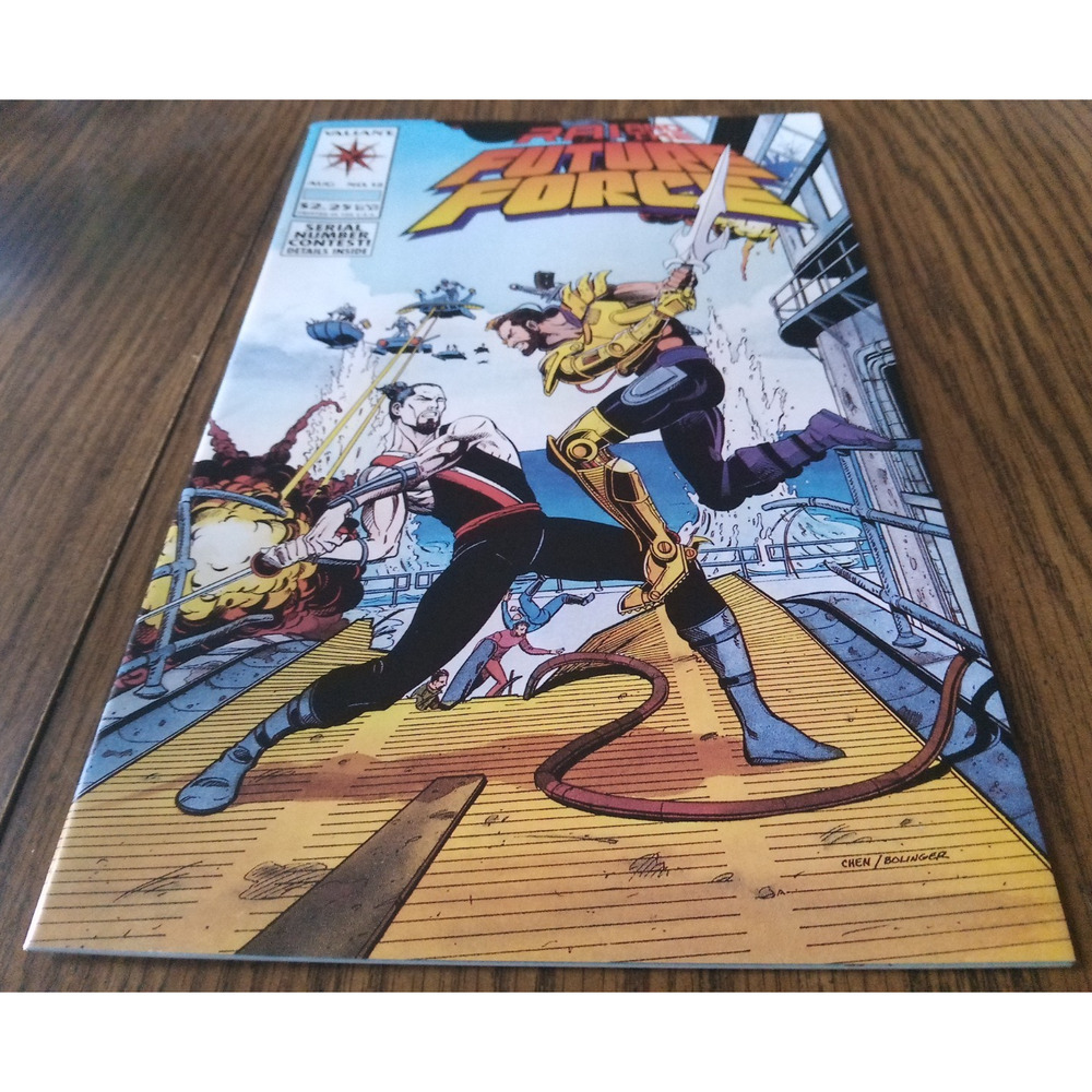 Rai And The Future Force #12 (August 1993 Valiant Comics)